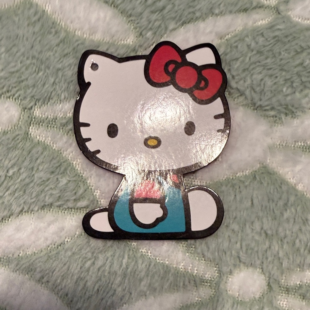 Hello Kitty Red Green Holiday Teddy Jacket - Picture 5 of 6